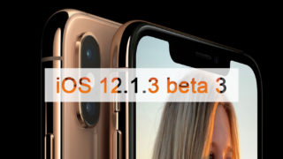 iOS 12.1.3 beta 3